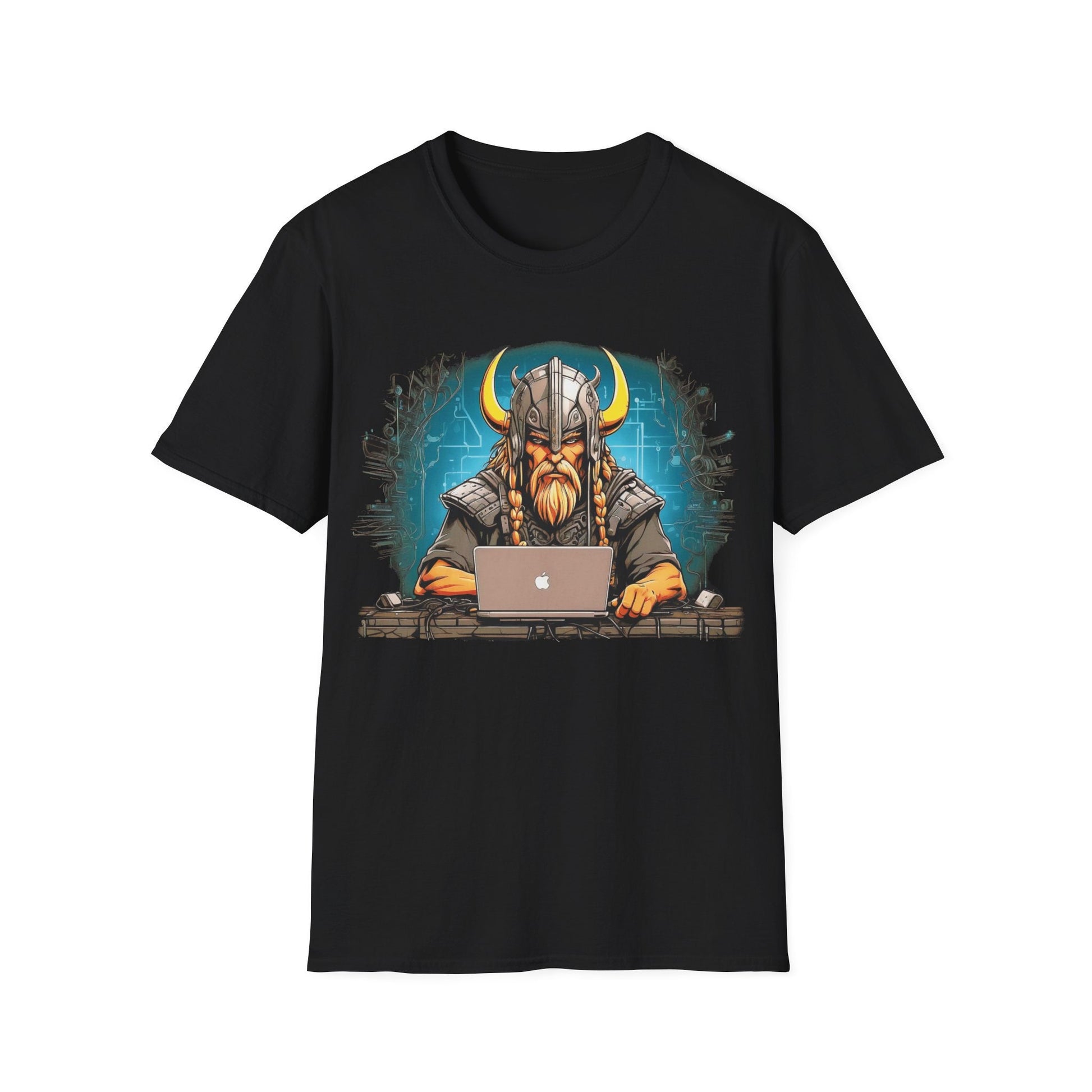 Cyber Viking Hacker Tee