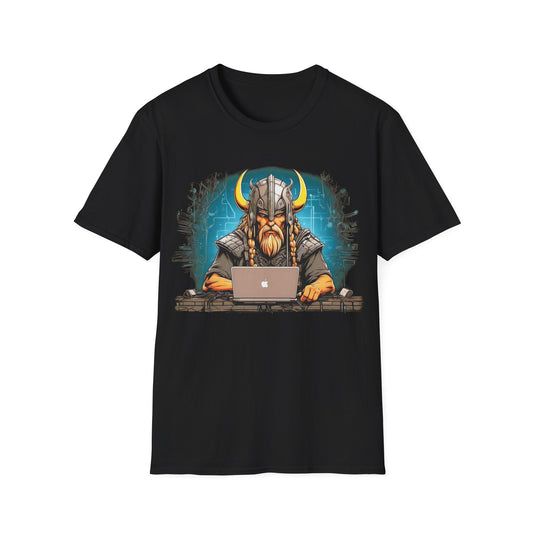 Cyber Viking Hacker Tee